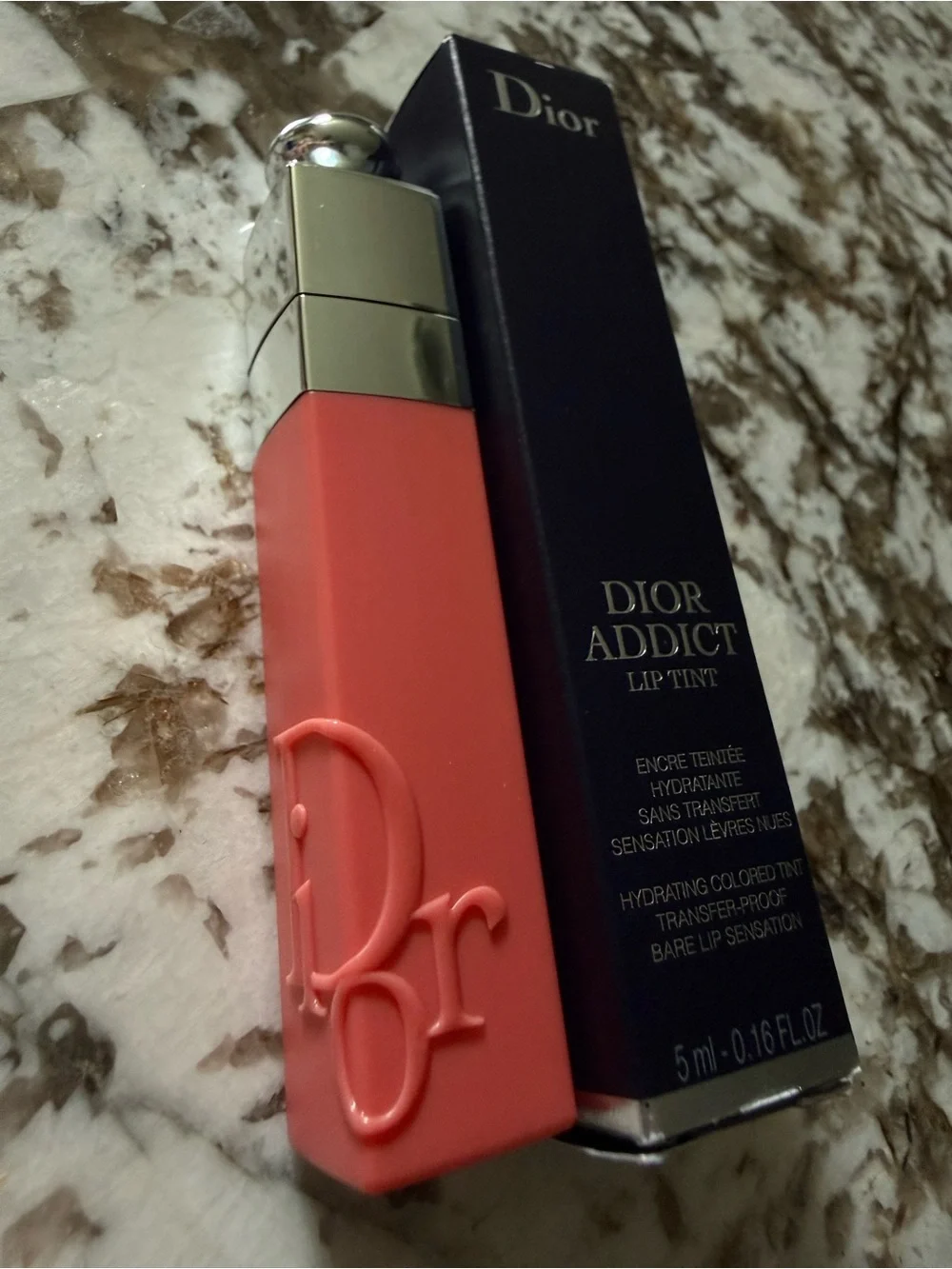 DIOR WOMEN ADDICT LIP TINT 251 NATURAL PEACH SEMI MATTE CORAL PINK